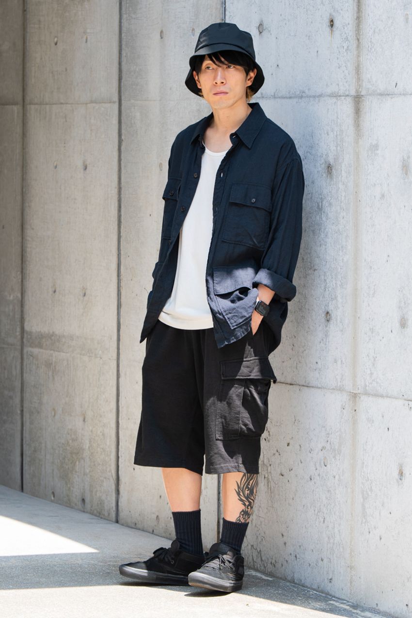 “黒バケハ”人気が急沸騰！洒落者たちの最新スタイル3選。愛用ブランドはポータークラシックetc. - 4枚目の画像