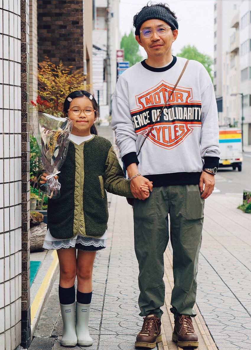 子供もお洒落なファミリーをスナップ！家族みんなで夏のファッションを満喫 - 1枚目の画像