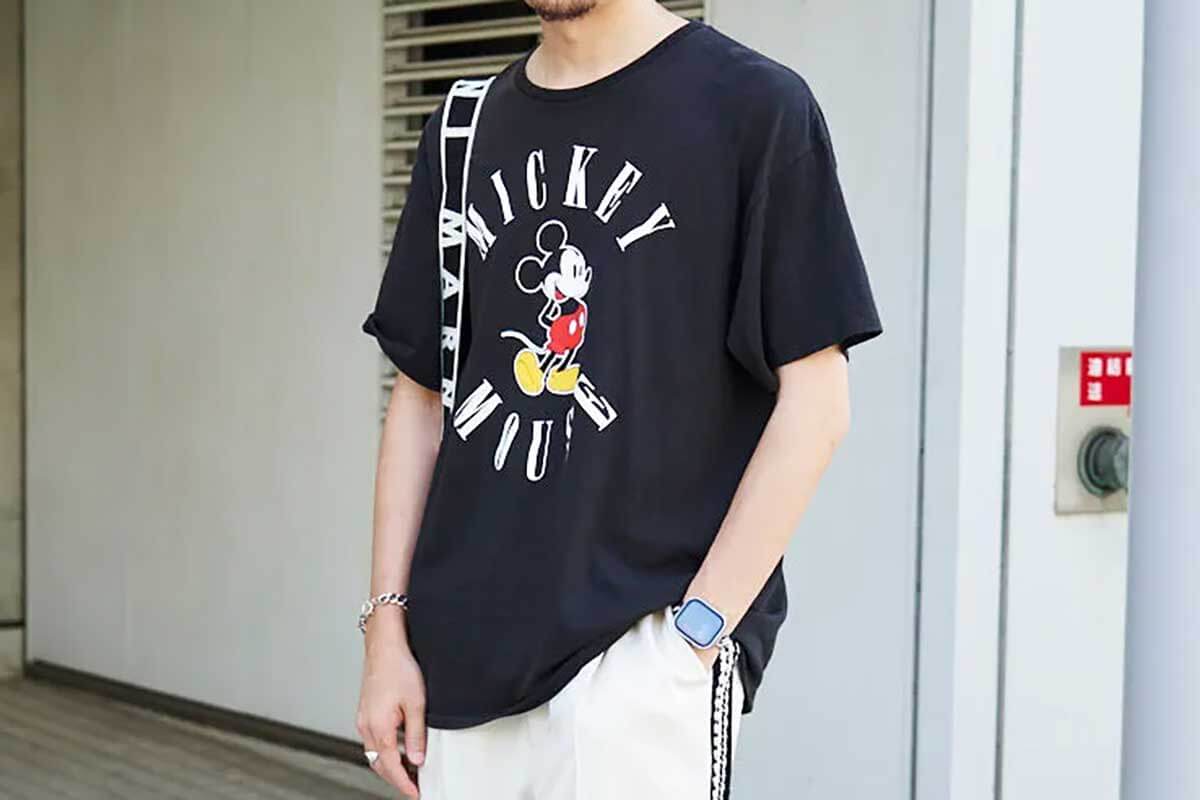 グラフィック”が楽しい古着のTシャツ！洒落者たちが選んだのはミッキー 