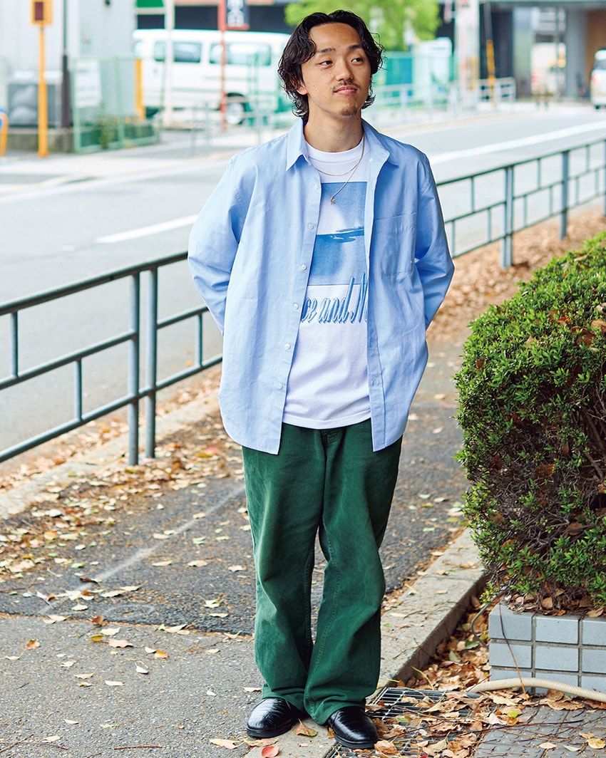 大阪の洒落者をスナップ！ディッキーズや爽やかなブルーシャツの着こなしetc. 参考になる12名 - 3枚目の画像