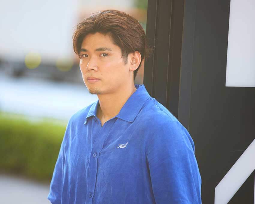 千葉ジェッツ　原修太　ブランケット 千葉ジェッツ原 修太選手のリアル私服を突撃パパラッチ！「シンプル