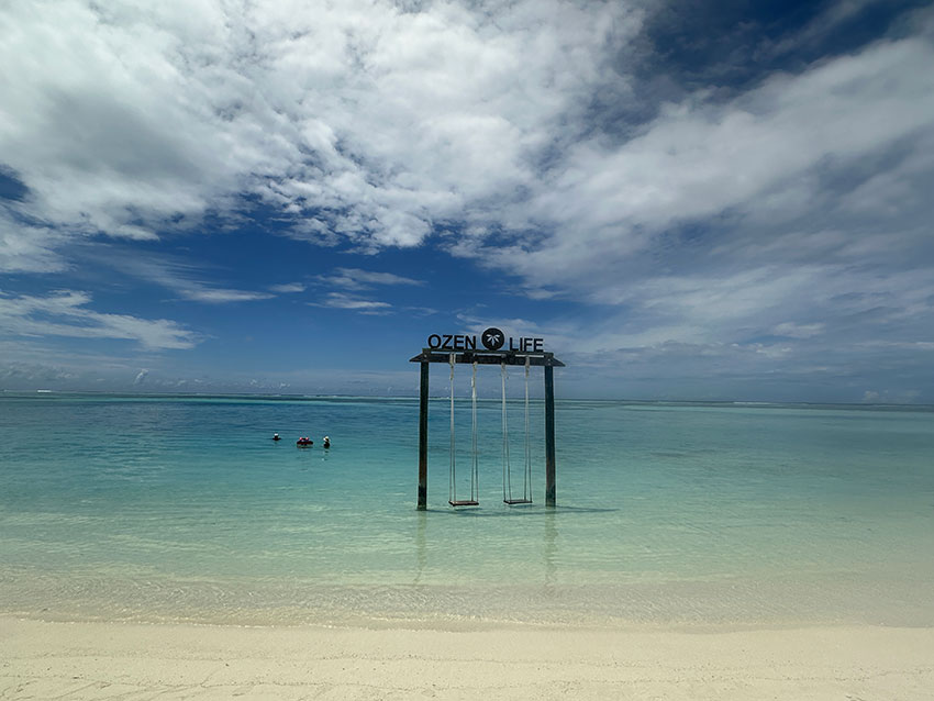 シャンパン飲み放題、マリンスポーツも“全部込み”。モルディブ