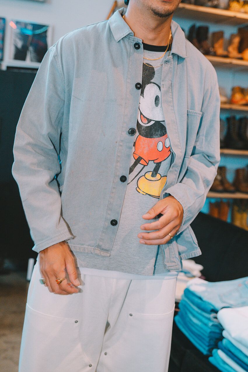 【群馬遠征】古着好きディレクター・鈴木真悟が古着の名店で組んだ、盛夏・晩夏・初秋コーデ - 4枚目の画像