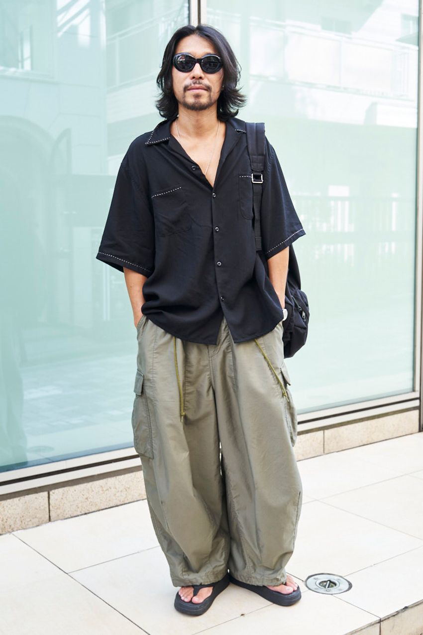 楽＆涼しい。良いことだらけの「ダボパン」、着こなしの正解を街角スナップでおさらい - 6枚目の画像