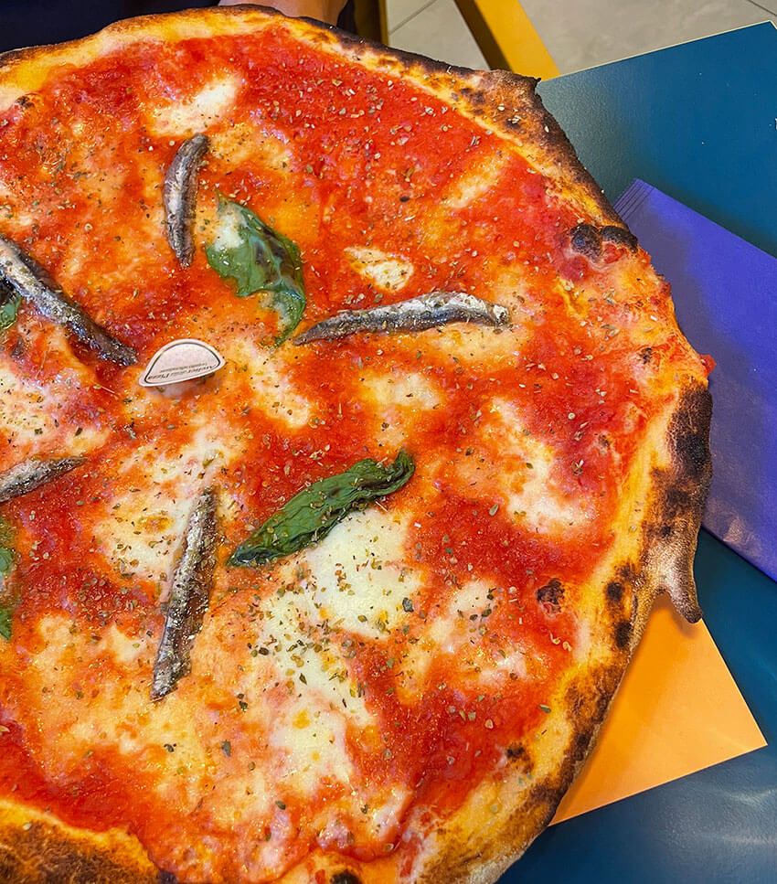 イタリア現地で食べたピッツァ