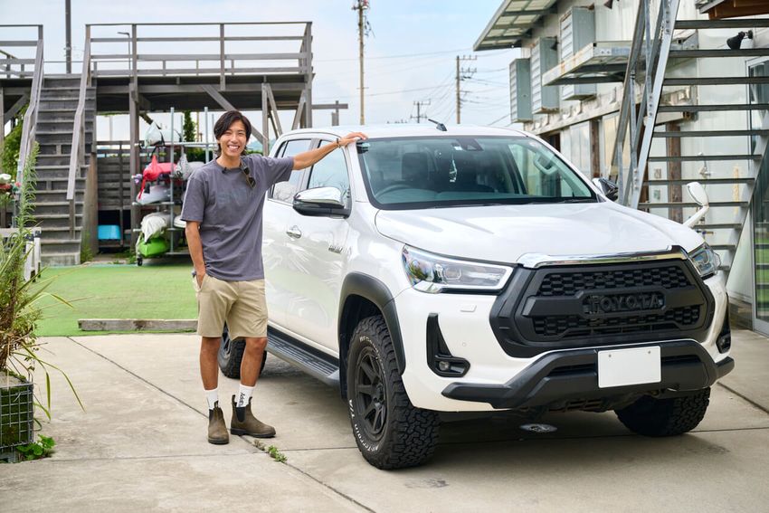 トヨタ「ハイラックス」をカスタム！米国「タコマ」を意識した、プロアスリートの愛車を拝見 - 13枚目の画像