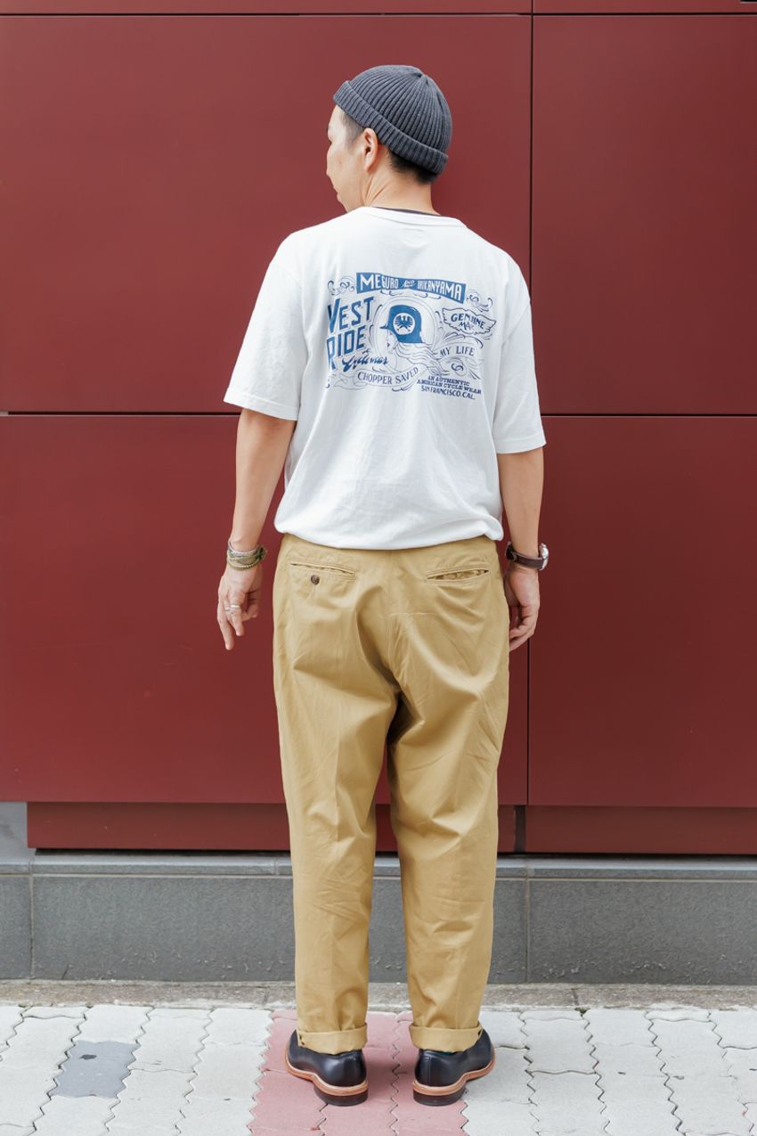 「Tシャツ×パンツ」のワンツーコーデでもこんなに洒落られる！3人のスナップを厳選 - 5枚目の画像