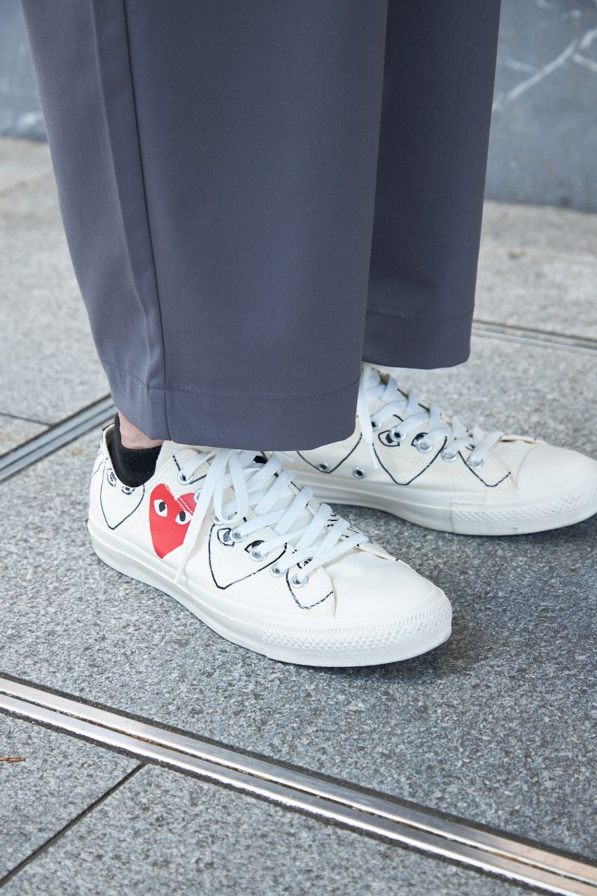 洒落者のハートに刺さる「プレイ・コム デ ギャルソン」。街のみんなはどう着てる？ - 7枚目の画像