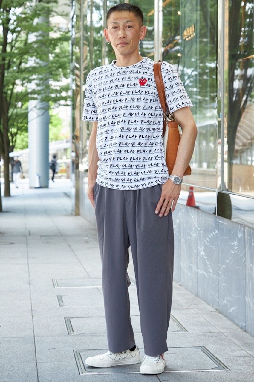 洒落者のハートに刺さる「プレイ・コム デ ギャルソン」。街のみんなはどう着てる？ - 6枚目の画像