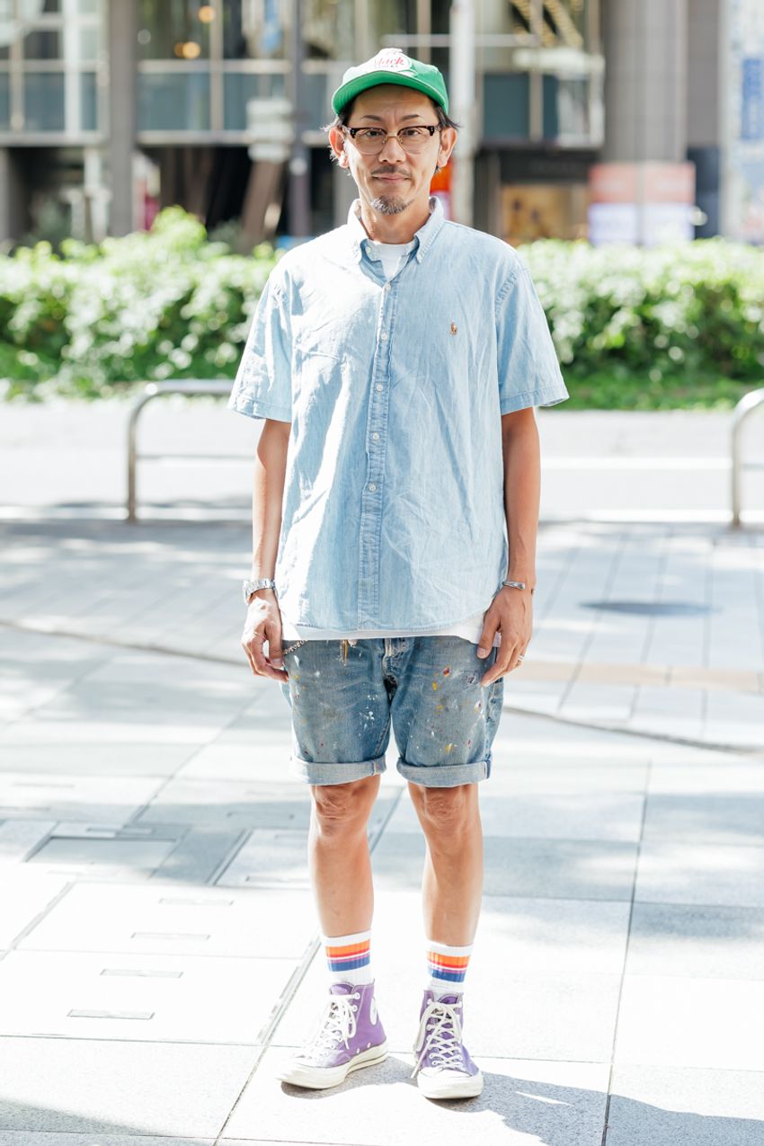 ショーツの日は「コンビニエンスウェア」の靴下で！服はシンプルでも足元にアクセントを - 7枚目の画像