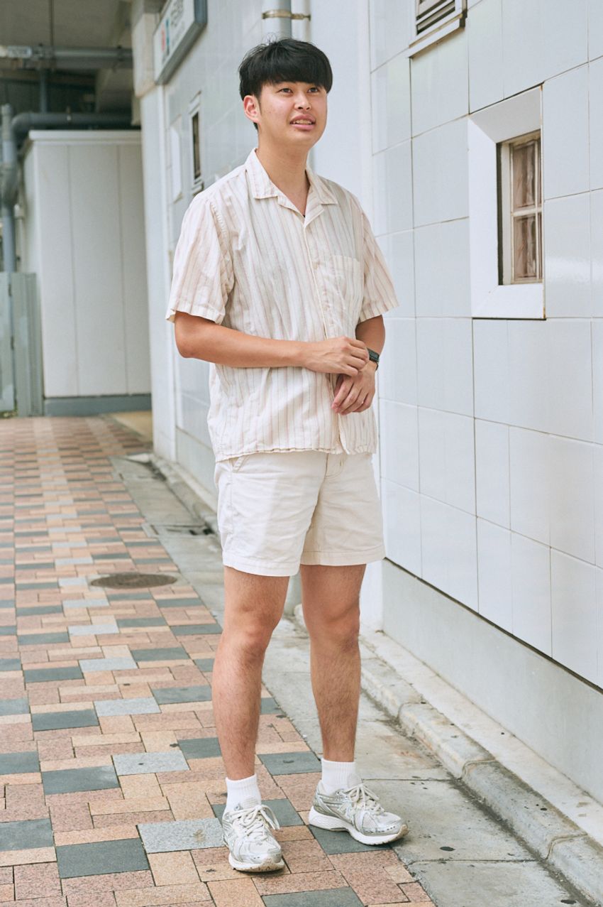 小物までこだわった“全身白コーデ”。男らしく清潔感＆清涼感＆好感度も抜群な3名をスナップで - 8枚目の画像