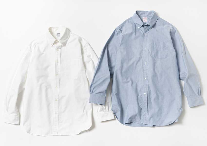 ポロカラーシャツ各3万1900円／ブルックス ブラザーズ（ブルックス ブラザーズ ジャパン　0120-02-1818）