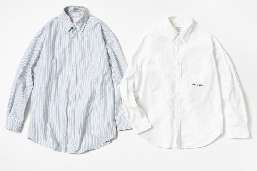 「ブルックスブラザーズ」のシャツ（すべて原 私物）