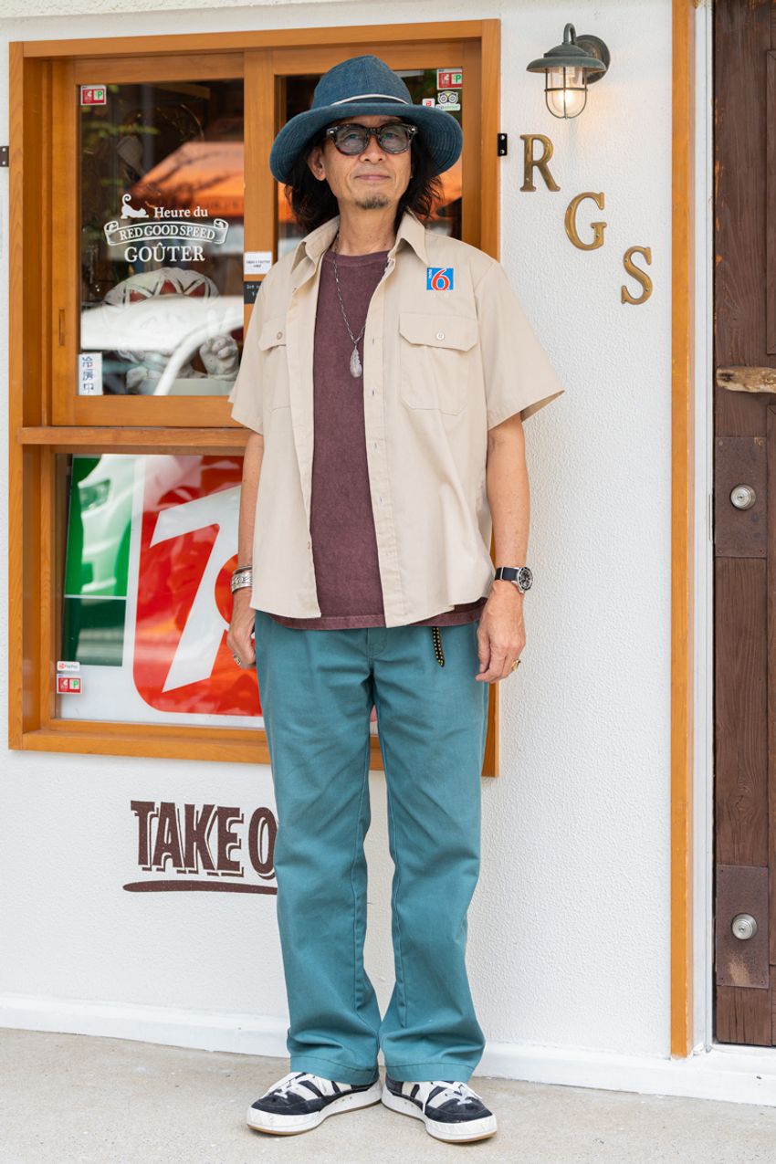 街角「ディッキーズ」パパラッチ3選！今は“ブルー系”が旬、ショーツも人気だった！ - 4枚目の画像