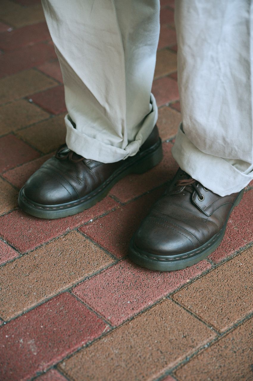 オーラリー、ジョンブル、ヴァンズ。お洒落見えする“ボーターTシャツ”スタイル3選！ - 7枚目の画像