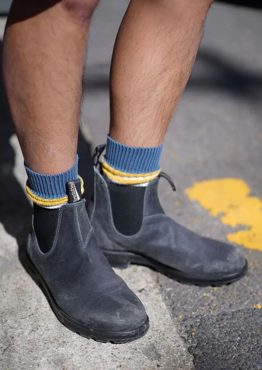 ショーツと好相性のブーツは「サイドゴア」だ！ラフな装いをスマート＆タフに見せた3名の洒落者 - 1枚目の画像