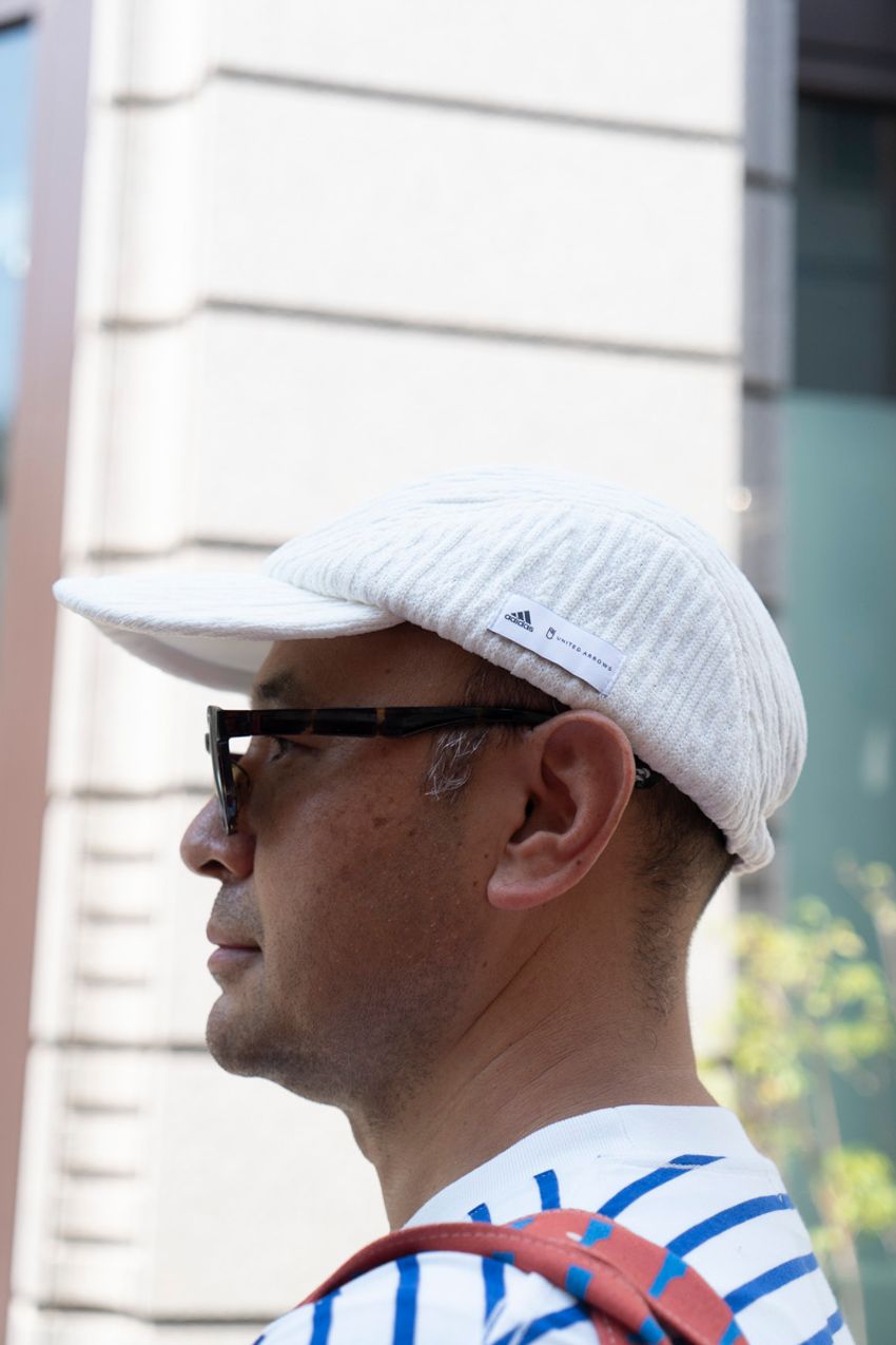 清潔感と若々しさの二重奏！意外と簡単な“白い帽子”の攻略法を3人のスナップで♪ - 3枚目の画像