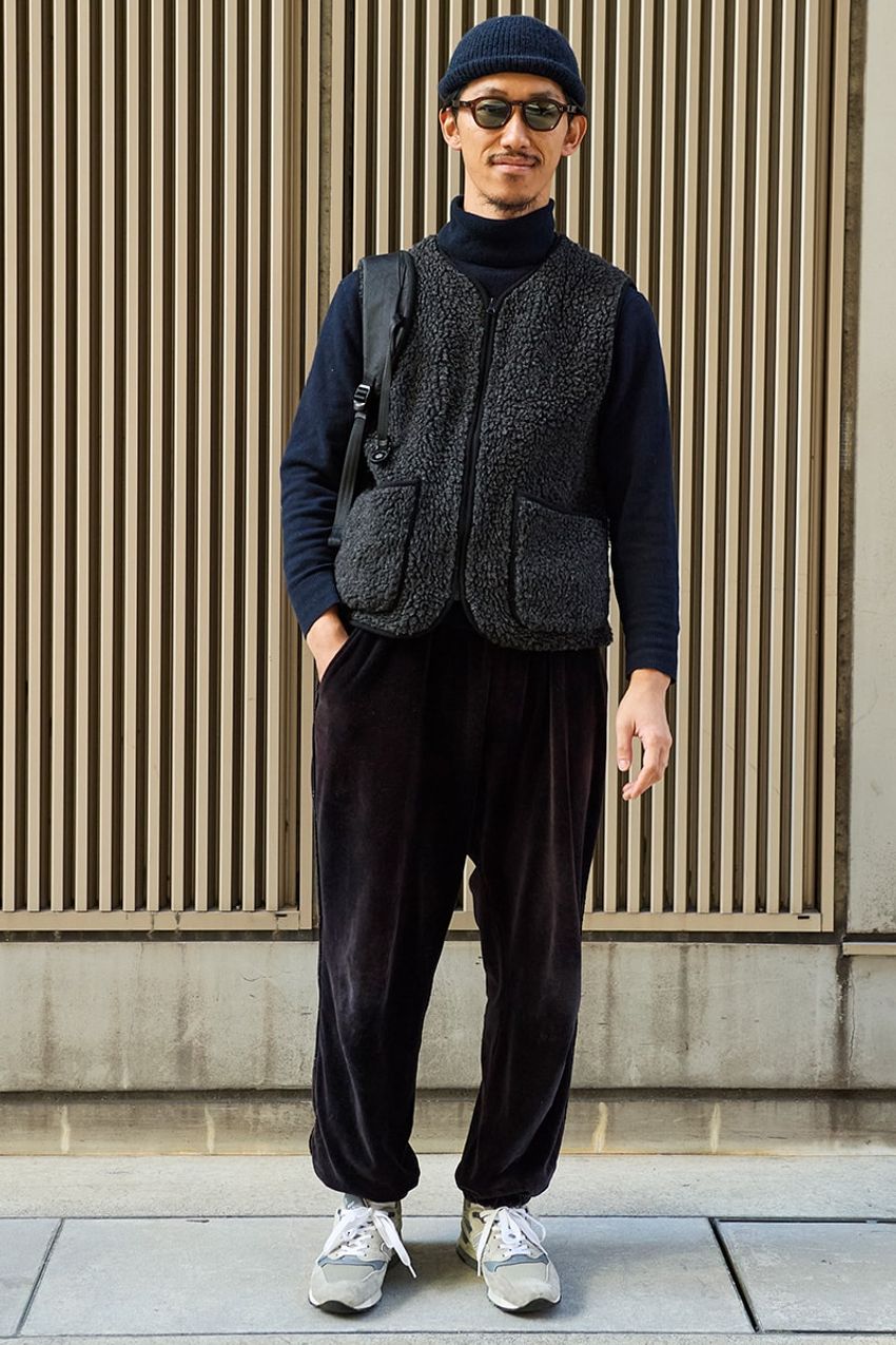 秋初めにサラッと羽織れる“ベスト”のススメ。今の時季のアウターに迷ったらコレ！な好例 - 6枚目の画像