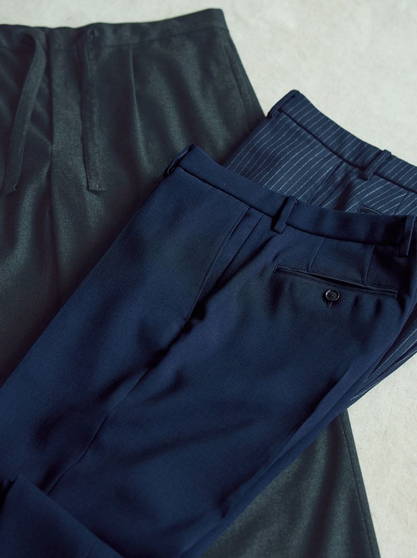 右奥●1万1990円、右手前●1万990円、左●1万2980円/すべてアンフィーロ(オンワード樫山 03-5476-5811)