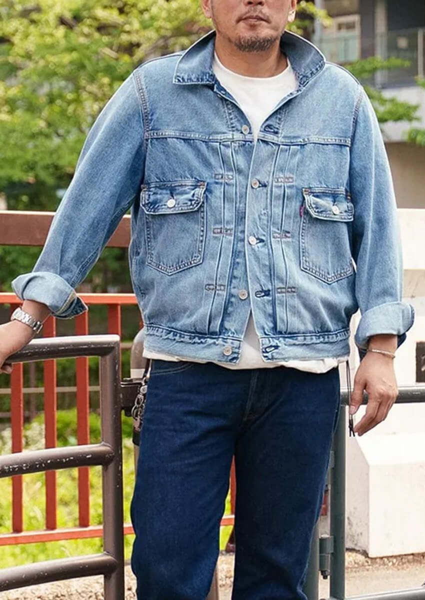 秋コーデに「Gジャン」どう使う？リーバイス、リーetc.定番を自分流に着る方法 - 1枚目の画像