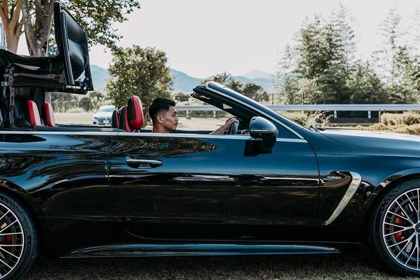 中谷潤人選手の相棒「メルセデス AMG」のオープンカーを特別大公開！出会いは渡米中、父からのLINE!? - 9枚目の画像