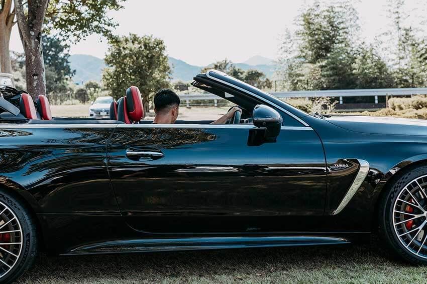 中谷潤人選手の相棒「メルセデス AMG」のオープンカーを特別大公開！出会いは渡米中、父からのLINE!? - 10枚目の画像