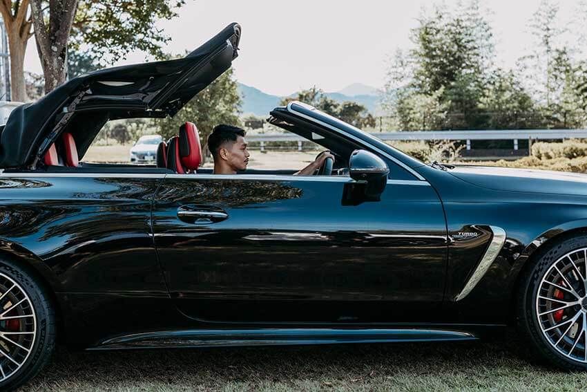 中谷潤人選手の相棒「メルセデス AMG」のオープンカーを特別大公開！出会いは渡米中、父からのLINE!? - 8枚目の画像