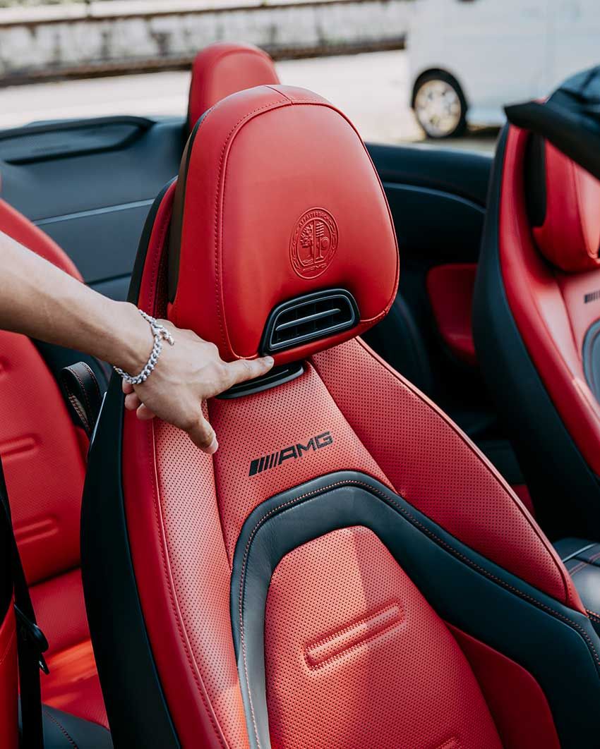 中谷潤人選手の相棒「メルセデス AMG」のオープンカーを特別大公開！出会いは渡米中、父からのLINE!? - 17枚目の画像