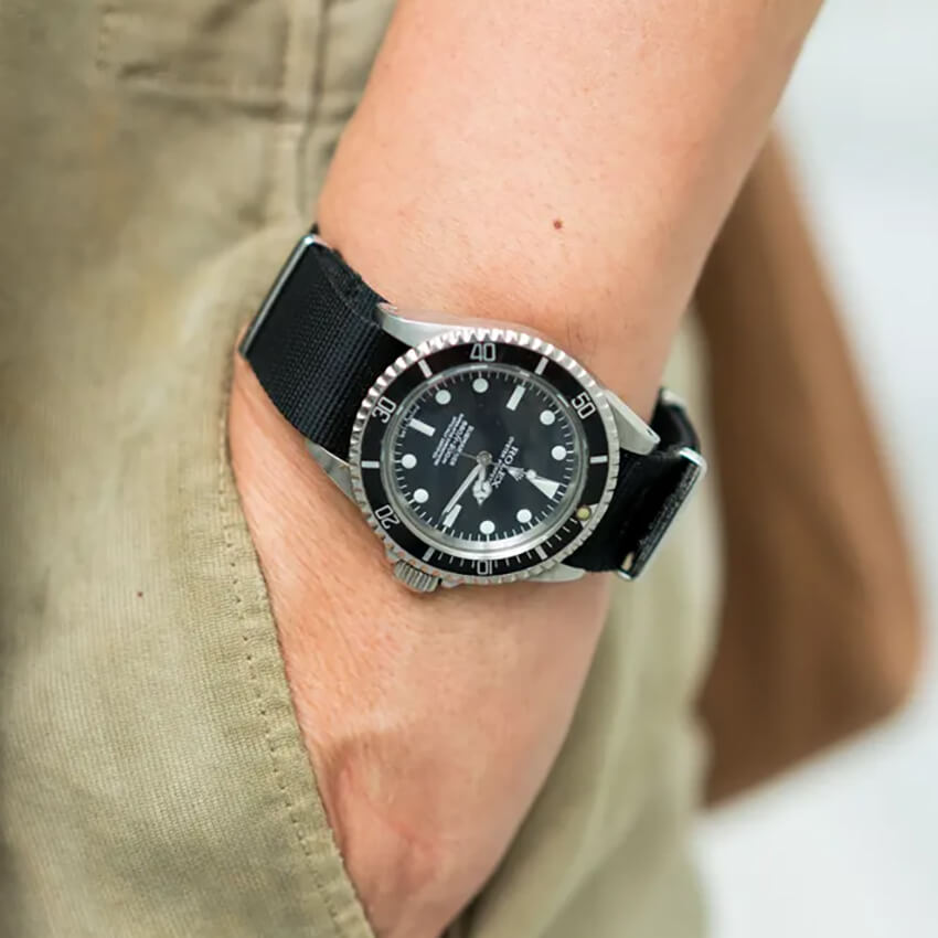 NATOベルトでミリタリーアレンジを楽しむ3人のロレックス党！“ボンド