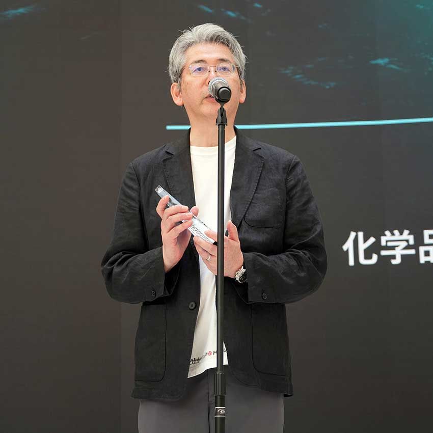 レンゴー株式会社　化学品・セルロース商品開発本部副本部長 杉山 公寿さん