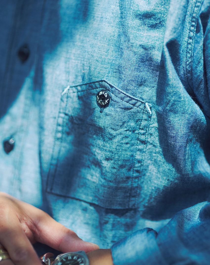 藤原 裕さんが老舗「ビッグヤンク」をディレクション！ デニムシャツをモダンにアップデート - 1枚目の画像