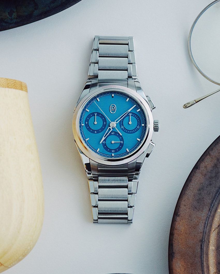 SSケース（Ptベゼル）、40mm径、自動巻き。518万1000円／パルミジャーニ・フルリエ　pfd.japan@parmigiani.com