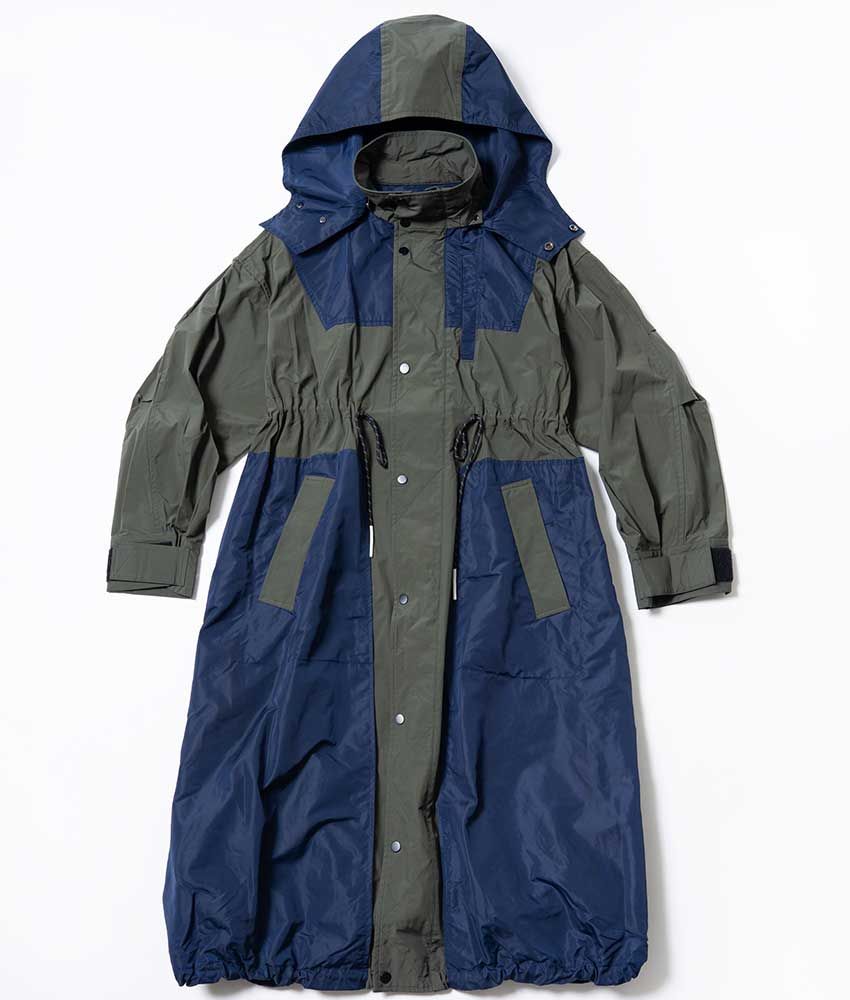 「UN3D.」のナイロンコート（中原 私物）