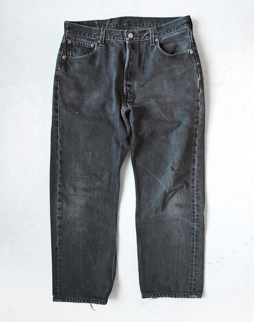 ナノ”のセクション長が10年以上愛用するリーバイスデニム！ブラックの