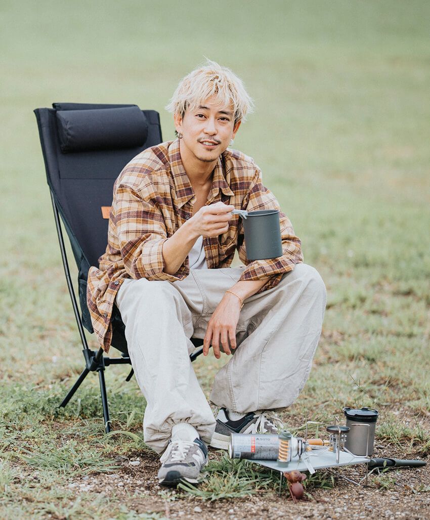 SNSで“リアルルフィ”と大反響。仮面ライダー俳優・佐野 岳さんをパパラッチ！キャンプコーデ＆愛用ギアも紹介 - 12枚目の画像