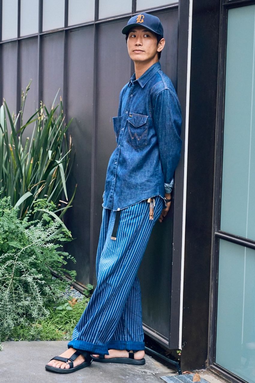 デニム×デニムのスナップ5選！ 正統派セットアップからこなれた組み合わせまで - 6枚目の画像