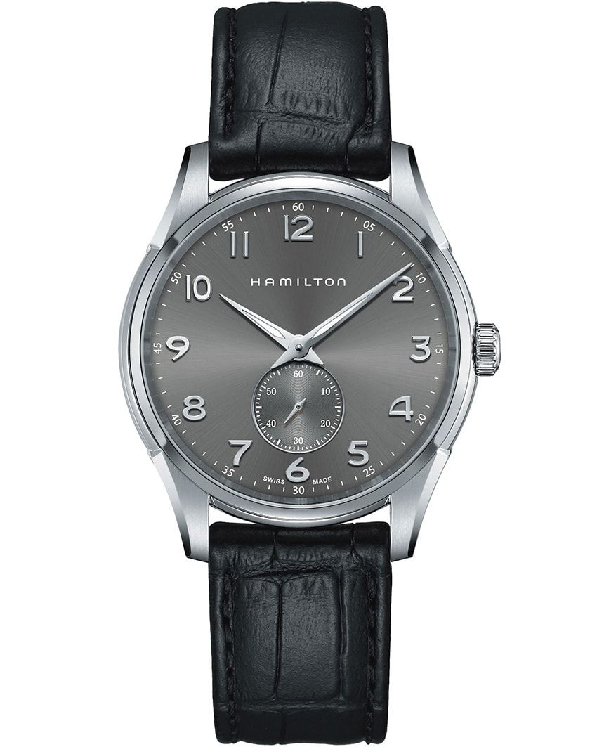 「ジャズマスター シンライン スモールセコンド」SSケース、40mm径、クオーツ。8万300円／スウォッチ グループ ジャパン（ハミルトン）　03-6254-7371