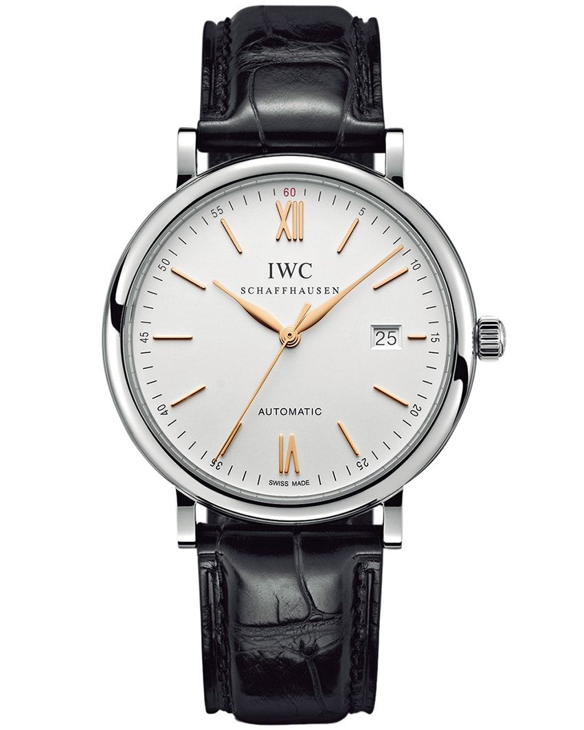 「ポートフィノ・オートマティック」SSケース、40mm径、自動巻き。77万2200円／IWC