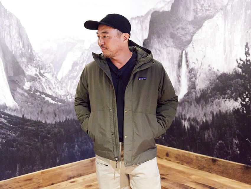 身長174cm、体重85kgのきのっちさんが着用しているのはMサイズ。