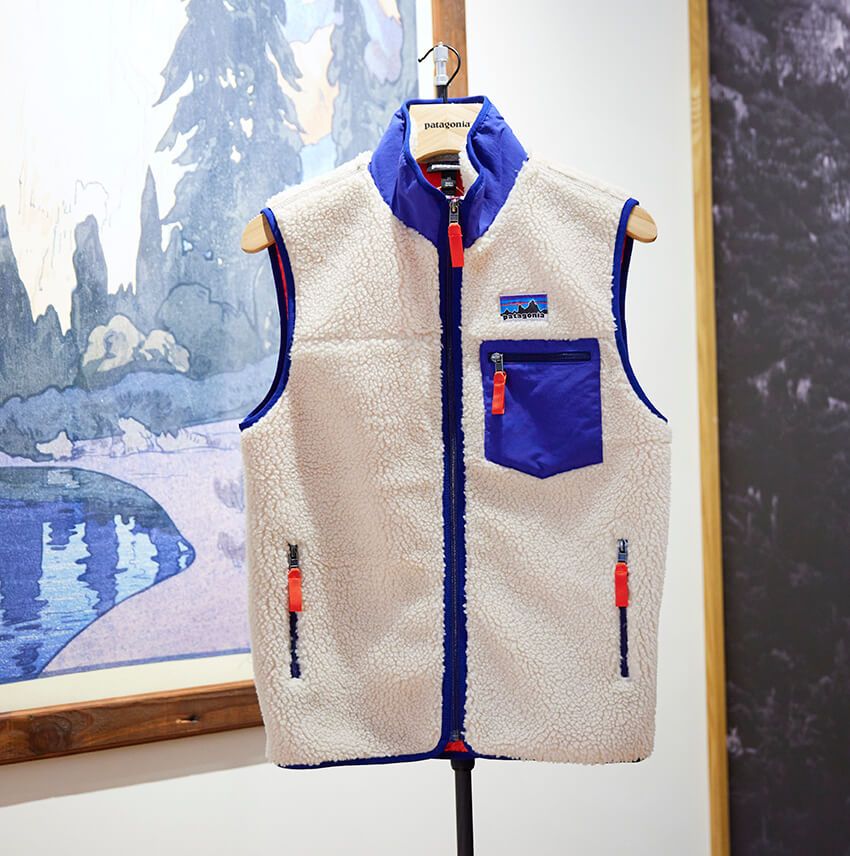 「メンズ・クラシック・レトロX・ベスト」 2万7500円／パタゴニア（パタゴニア日本支社 カスタマーサービス　0800-8887-447）