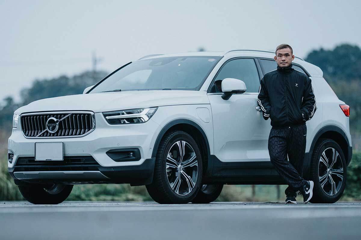 RIZIN優勝のご褒美は“ボルボ XC40”。格闘家・扇久保博正が惚れた一台