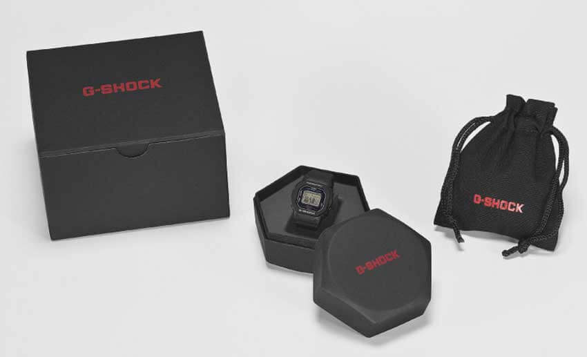 く*姫様 CASIO Gショック リングウォッチ ナノ 黒 新品DWN-5600 CASIO 50