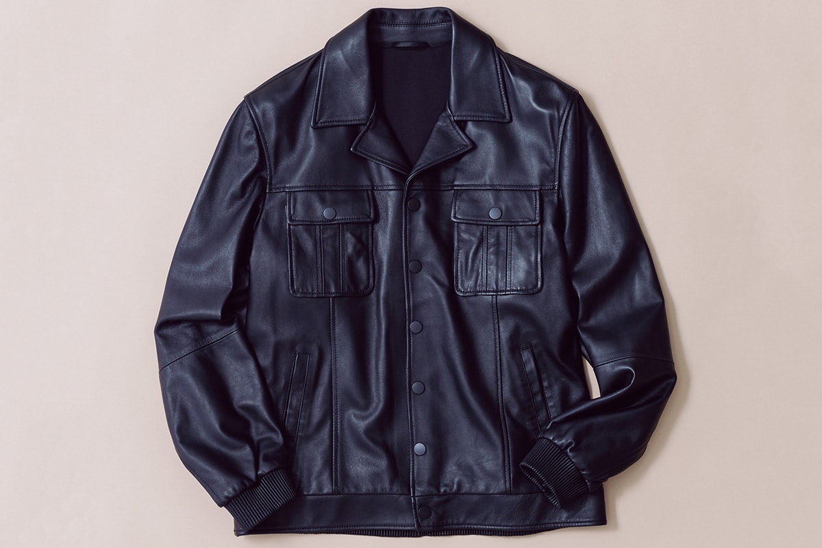 令和のレザーアウター”はソフトタイプが正解！ トロッとした質感が