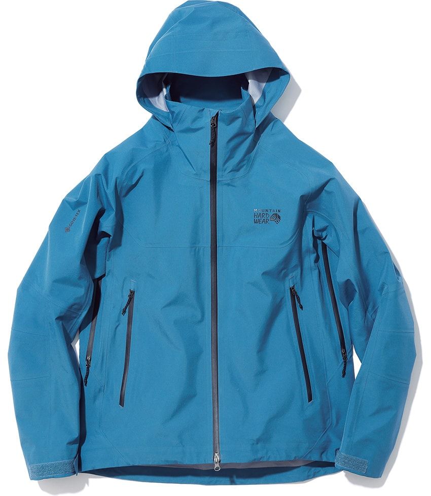 Tシャツ一枚でさえも命を守る道具として作る。そんなフィロソフィーを掲げ、優れた品質を追求。山岳環境で培った高い技術を駆使し、極限でも頼れるウェアを生み出す一方、街でも気軽に着用できるアイテムが揃う。5万5000円/マウンテンハードウェア(コロンビア スポーツ ジャパン 0120-193-803)