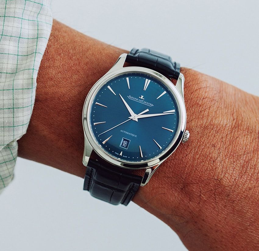 SSケース、39mm径、自動巻き。154万円／ジャガー・ルクルト