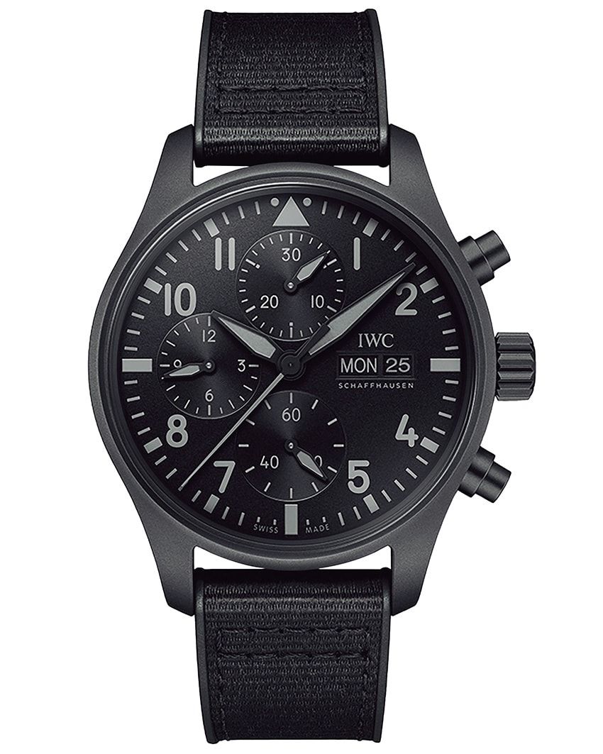 セラタニウムケース、41mm径、自動巻き。204万500円／IWC シャフハウゼン（IWC　0120-05-1868）