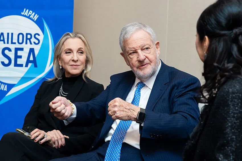 ディビッド・ロックフェラーJr.夫妻