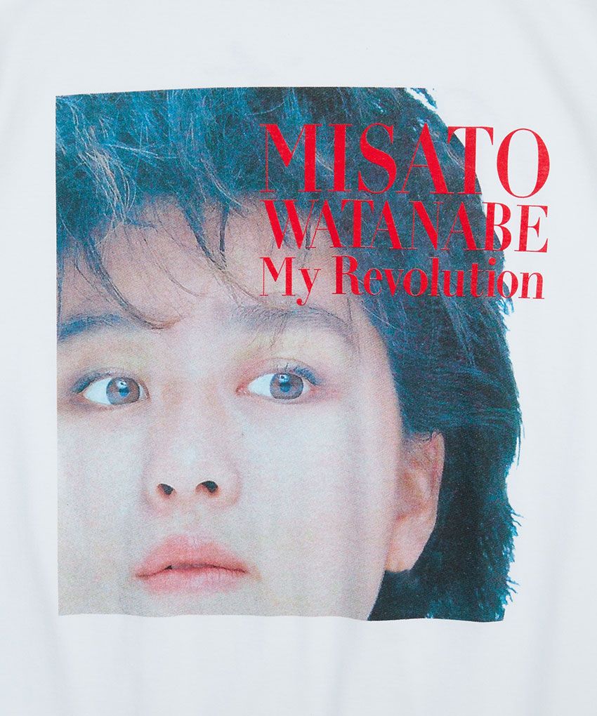 フリークス ストアから特別登場！J-POPの伝説・渡辺美里さんの“ジャケ写”がTシャツ＆スウェットになった!? - 1枚目の画像