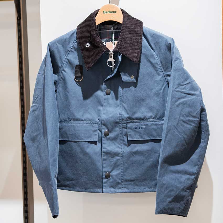 「スペイ ワックスジャケット」6万3800円／バブアー（バブアー 原宿キャットストリート店　03-6712-5170）