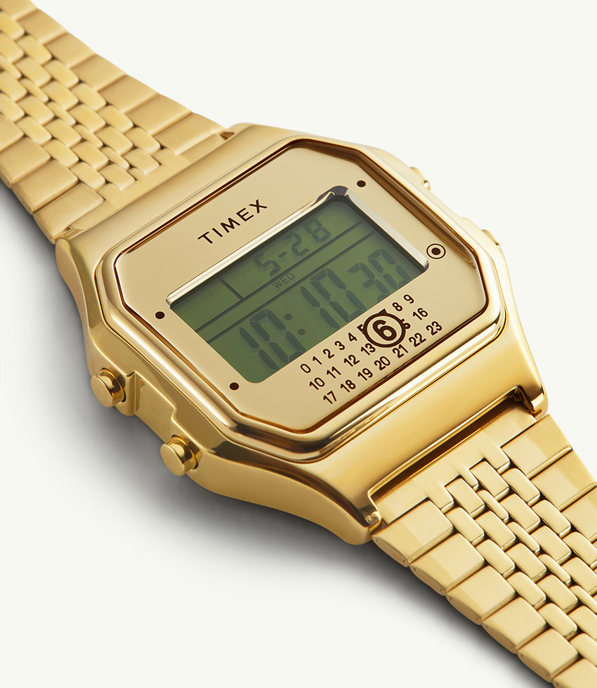 話題のコラボ「MM6 メゾン マルジェラ＆タイメックス」is BACK